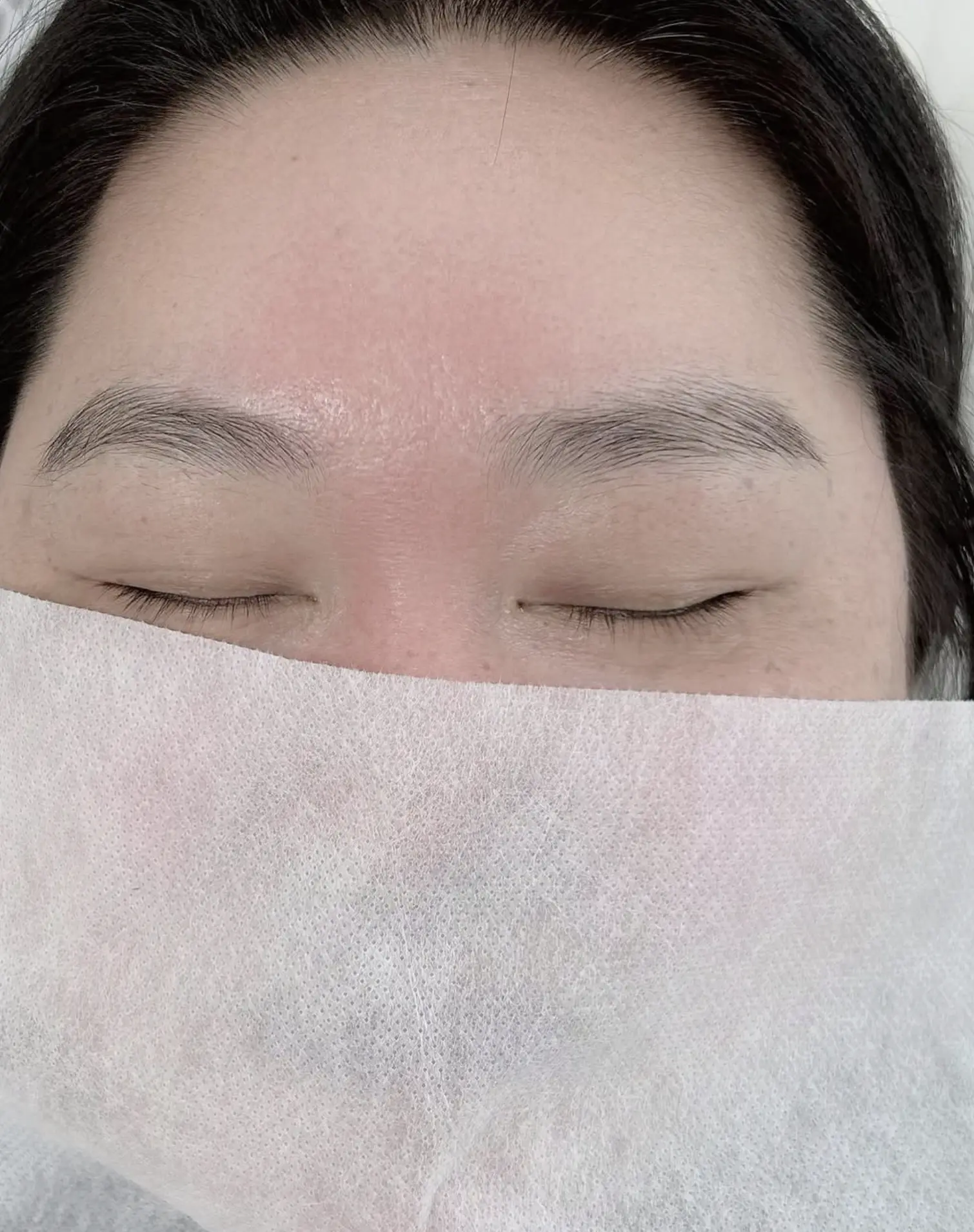 Powder brows healing stages Brisbane