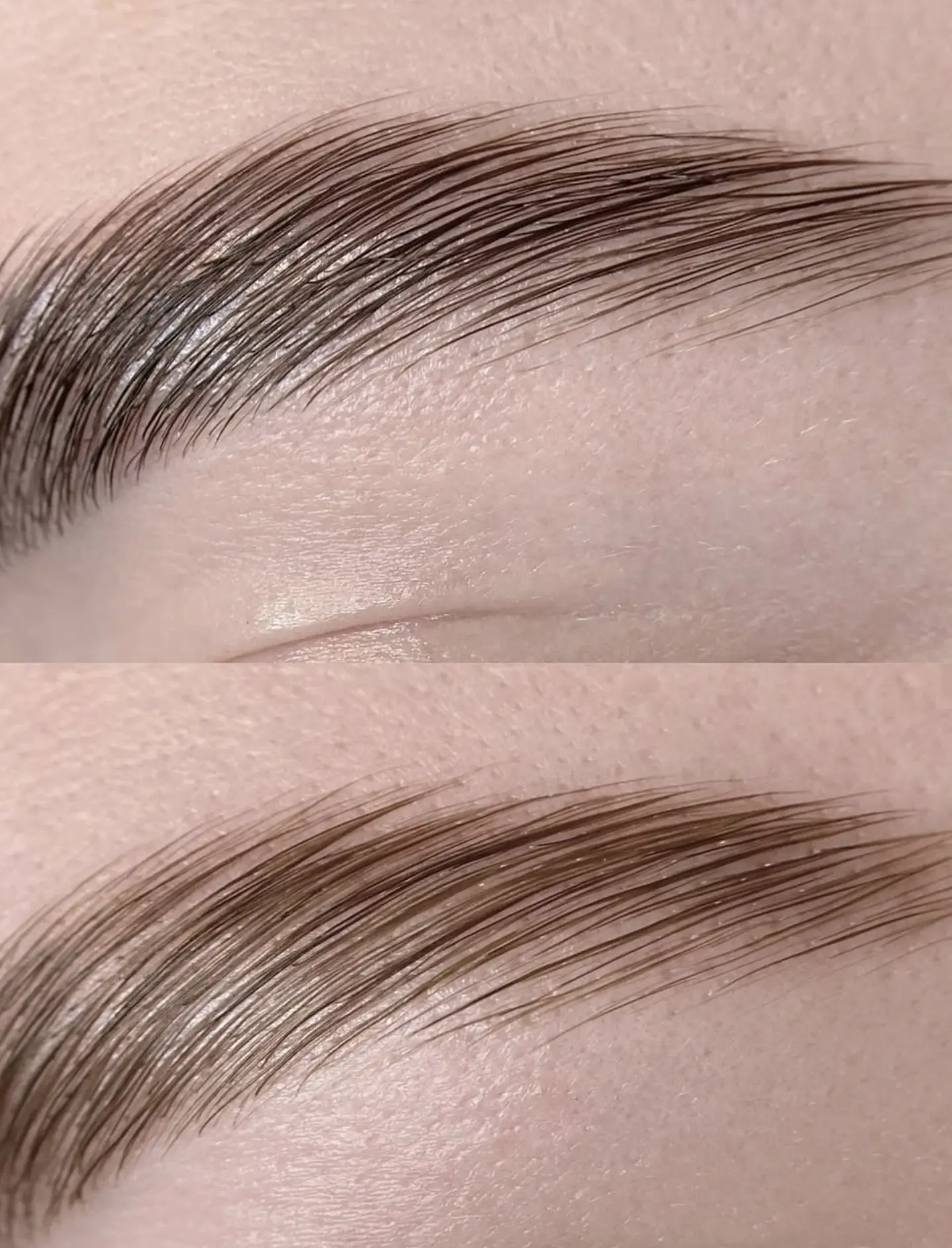 Safe eyebrow tattoo procedure