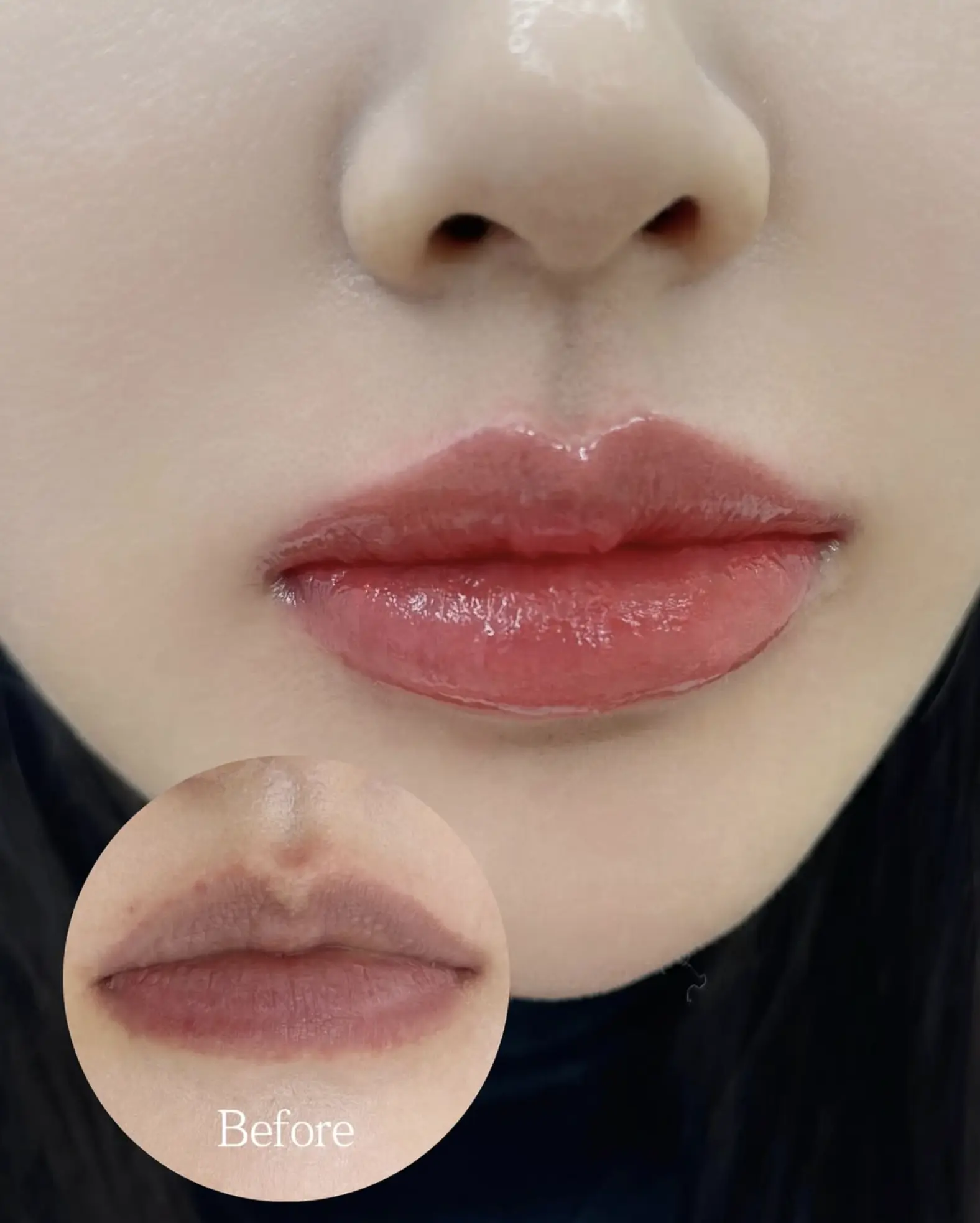 Lip tint tattoo recovery timeline chart